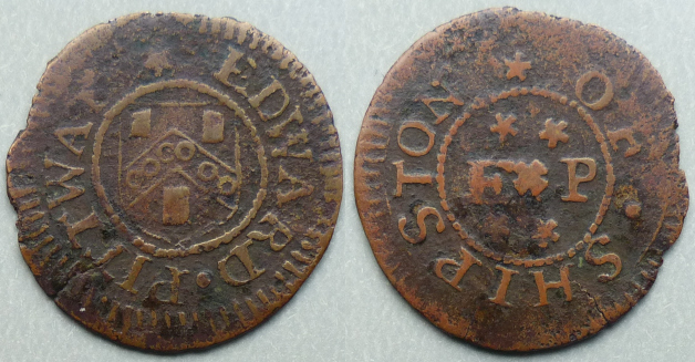 Shipston-on-Stour, Edward Pittway farthing
